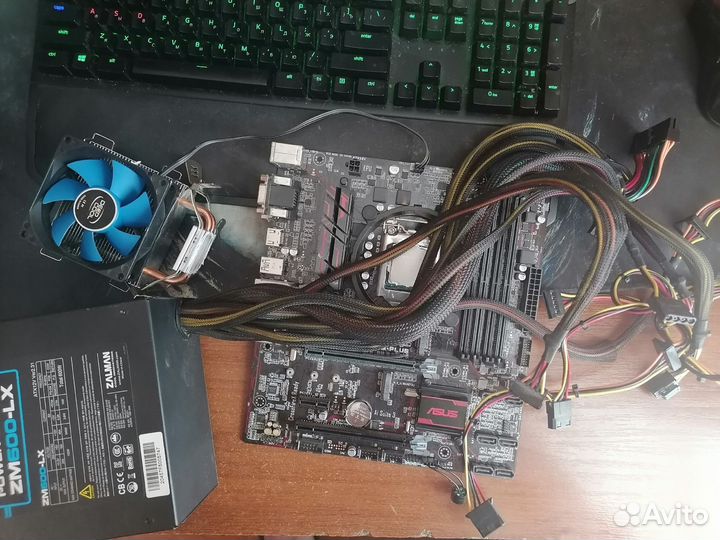 Плата asus LGA1151 H110 H110M-A/M.2 2xDDR4 1xPCI-E