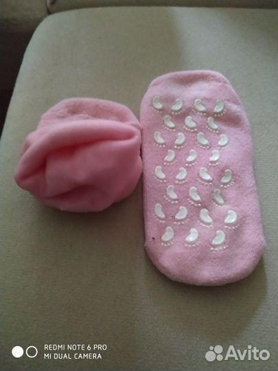 Перчатки + носки Многоразовые силиконовые