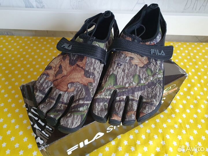 Fila camo store toe shoes