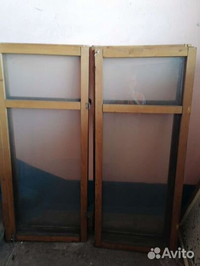 Деревянные оконные рамы бу