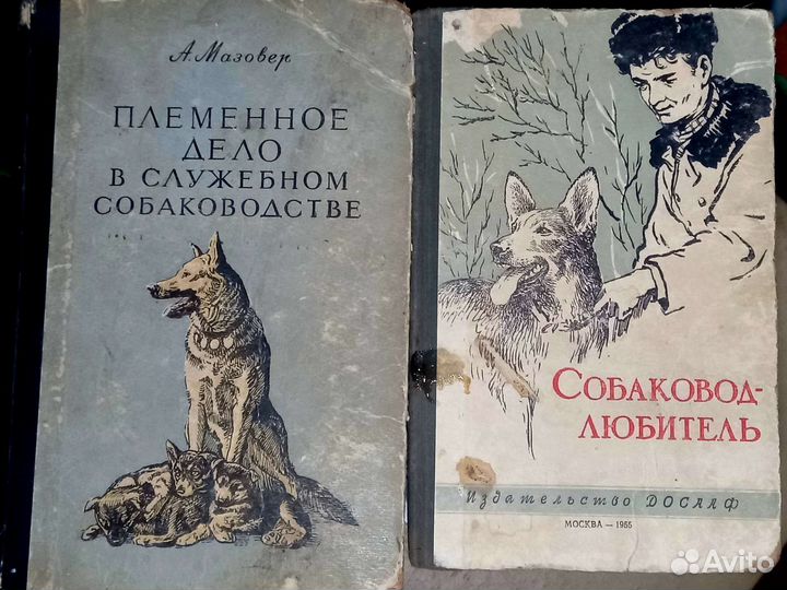 Книги собаководство 1950х
