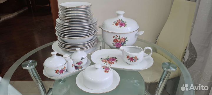 Сервиз столовый. Kahla. гдр