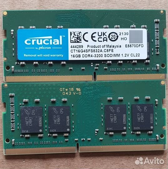 Оперативная память для ноутбука ddr4 16gb 3200