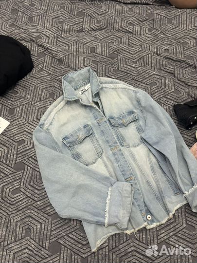 Джинсовая куртка женская