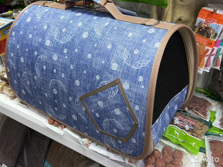 Сумка переноска для кошек, собак Новая