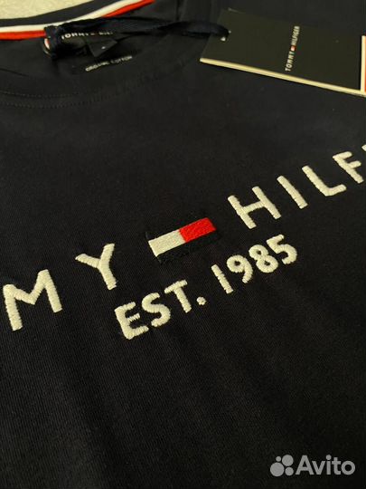 Футболка Tommy Hilfiger 1985 синяя