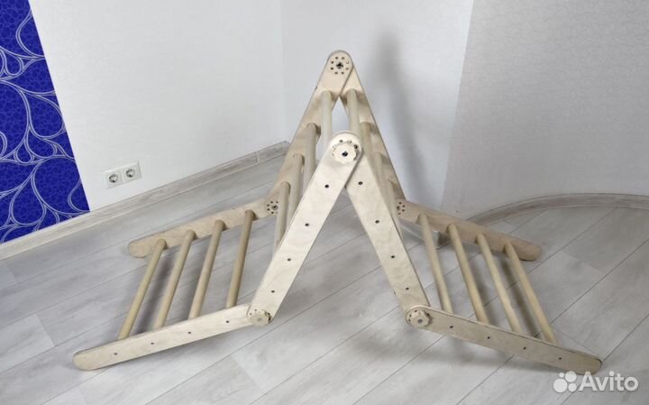 Треугольник Пиклер с горкой детский спорткомлекс