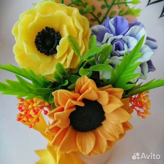 Букеты из мыла ручной работы учителю,воспитателю