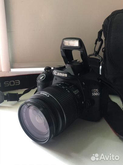Зеркальный фотоаппарат canon eos 550d
