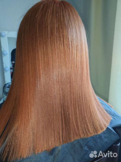 Кератиновое выпрямление ботокс нано окрашивание