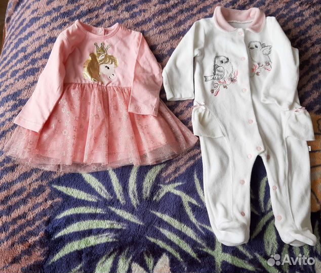 Вещи для девочки 68-74 размер