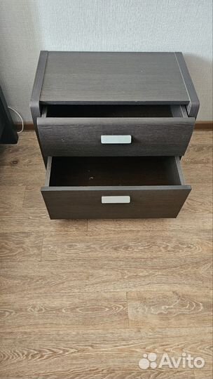 Кровать двухспальная бу 180 х 200 с комодом