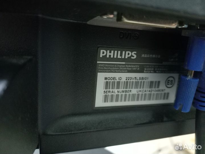 Монитор philips 223v