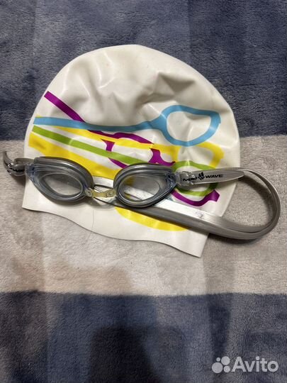 Шапочка для плавания mad wave joss