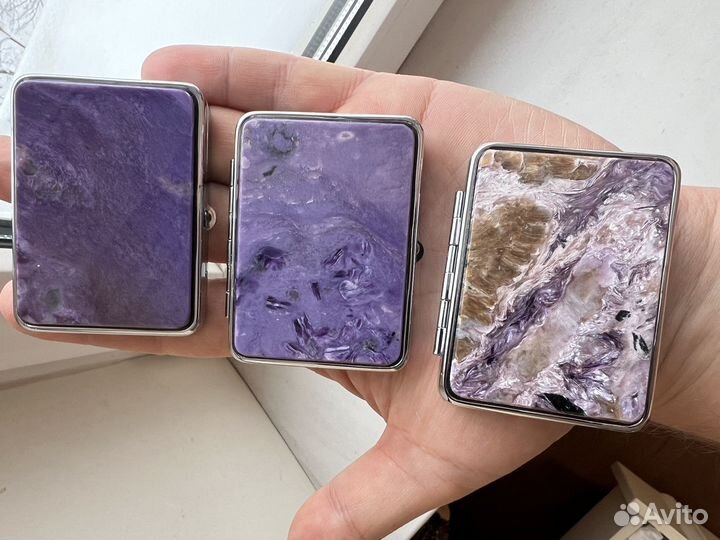 Таблетница с чароитом