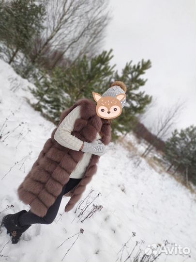 Жилетка из песца 42