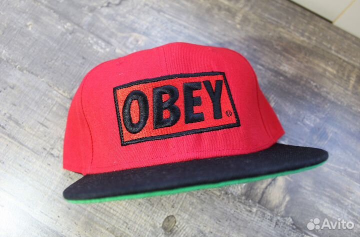 Кепка Obey Posse Красная