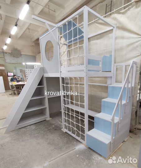 Детская кровать чердак - комплекс