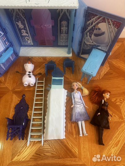 Замок холодное сердце и куклы