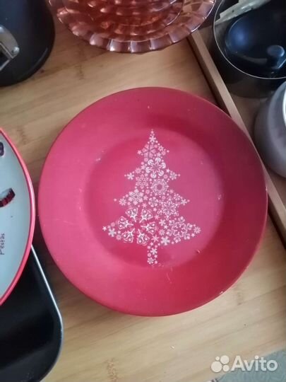 Тарелки новогодние