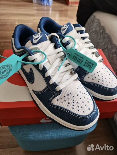 Nike Dunk Low industrial blue Оригинал (Poizon )