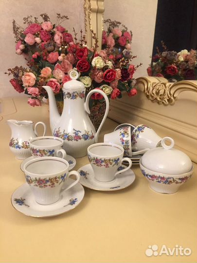 Сервиз кофейный гдр