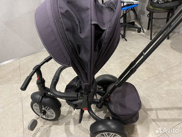 Детский велосипед с родительской ручкой