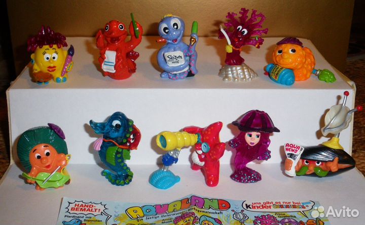 Акулы, Акваленд, Аквалангисты киндер серии