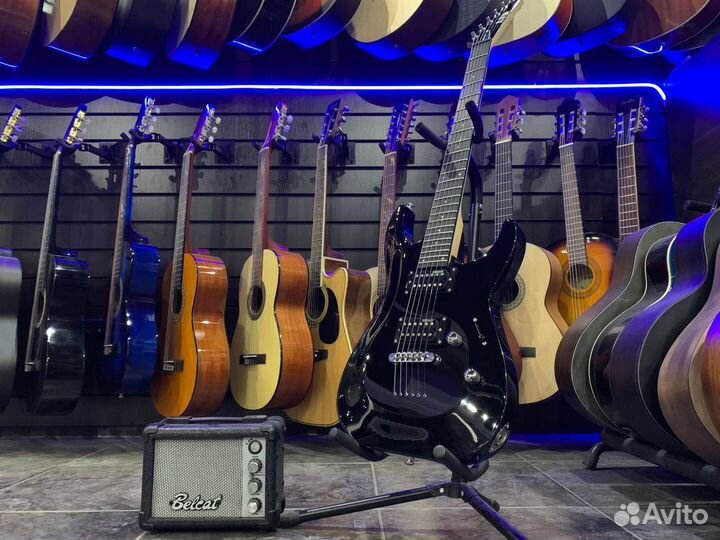 Электрогитара ESP LTD MH-10 + Комбик 5Вт