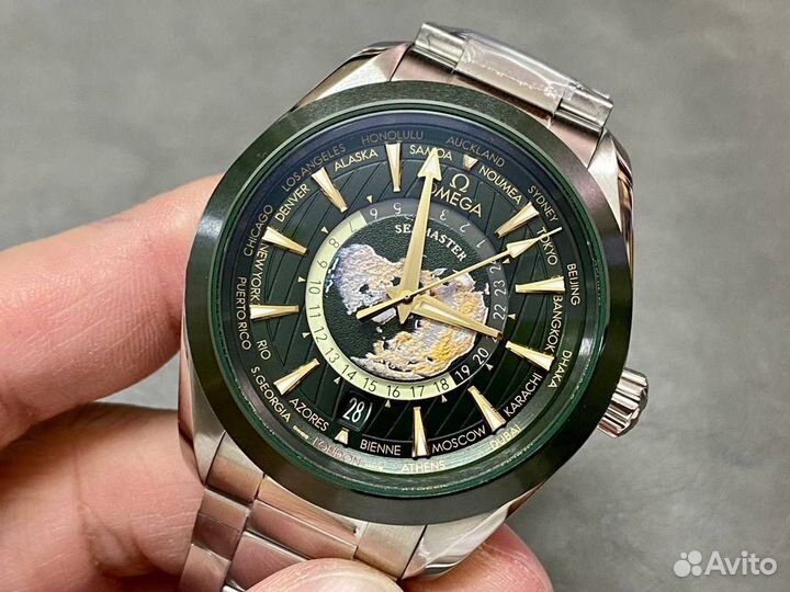 Часы Omega Seamaster Aqua Terra Worldtimer