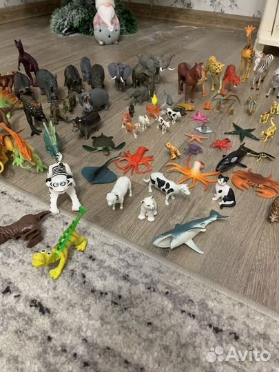 Фигурки животных пакетом