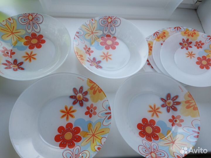 Посуда тарелки для дачи
