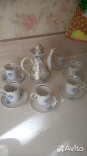 Сервиз кофейный б/у