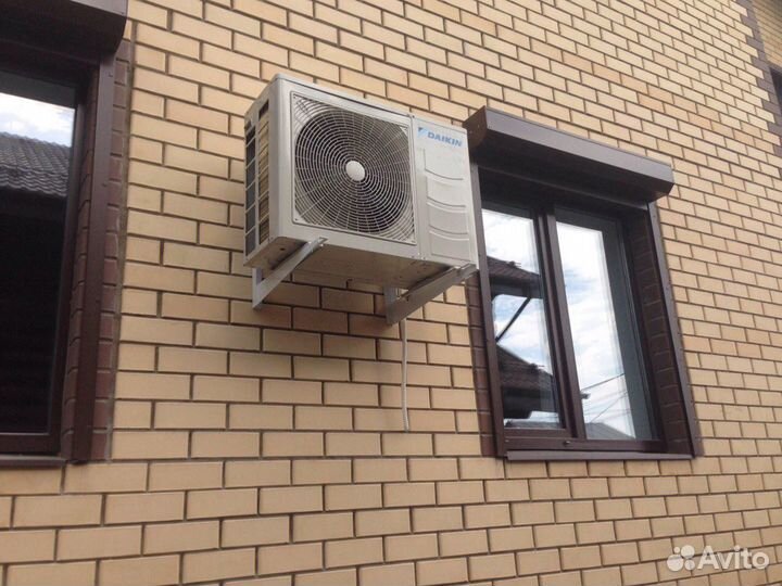 Установка кондиционеров, сплит систем, трассы