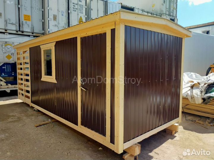 Бытовка зимняя утепленная. Выдерживает до -30