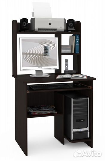 Компьютерный стол Комфорт 3 ск венге магия