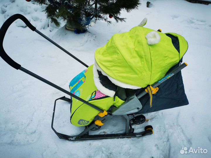 Санки коляска Nika