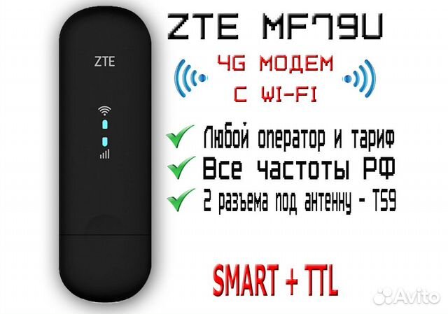 WiFi Модем ZTE MF79U