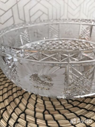 Ваза хрустальная СССР