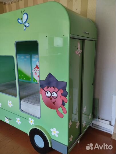 Детская двухъярусная кровать бу для детей