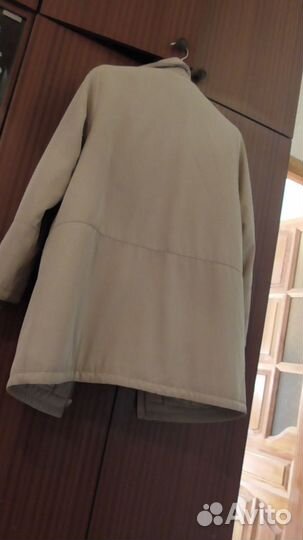 Пальто зимнее серое