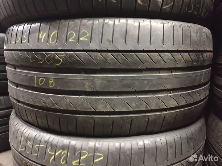 Continental ContiSportContact 5 295/40 R22