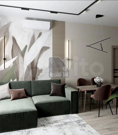 2-к. квартира, 57,6 м², 2/9 эт.