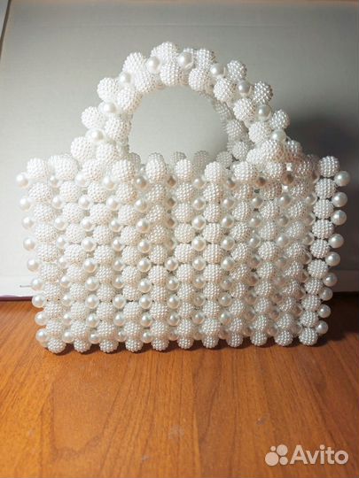 Сумка из бусин ручной работы
