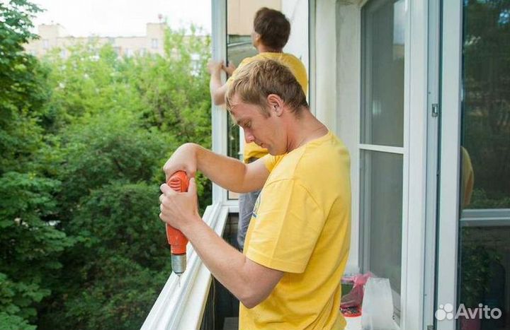 Остекление окон и балконов пвх