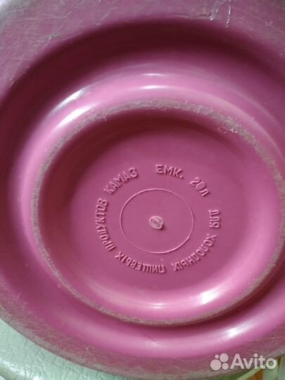 Бак 20л пластик СССР пищевой