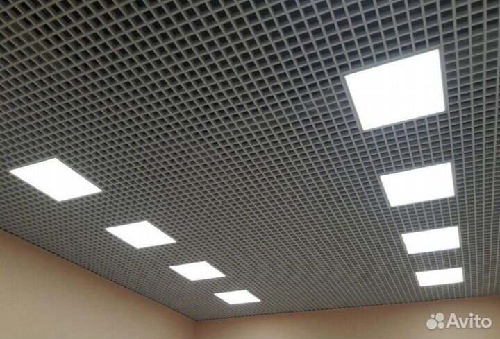 Подвесные потолки Armstrong Грильято Куб