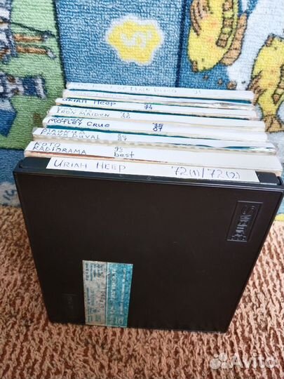 Восемь катушек 525-550м с записями с винила