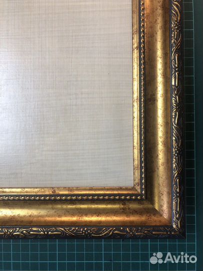 Холст грунтованный на подрамнике с багетом и без