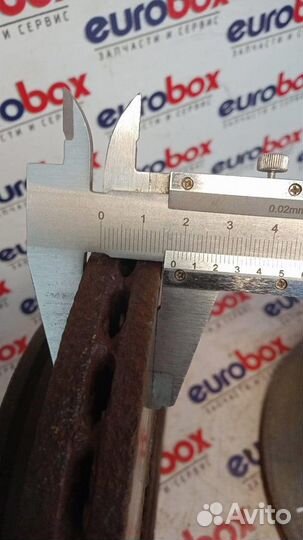 Диск тормозной передний вентилируемый Hyundai Get